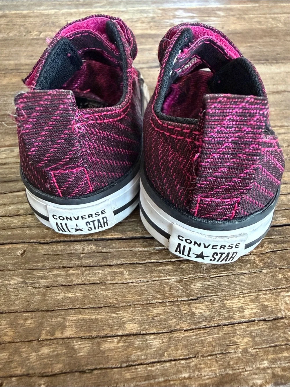 Converse sparkly metallic